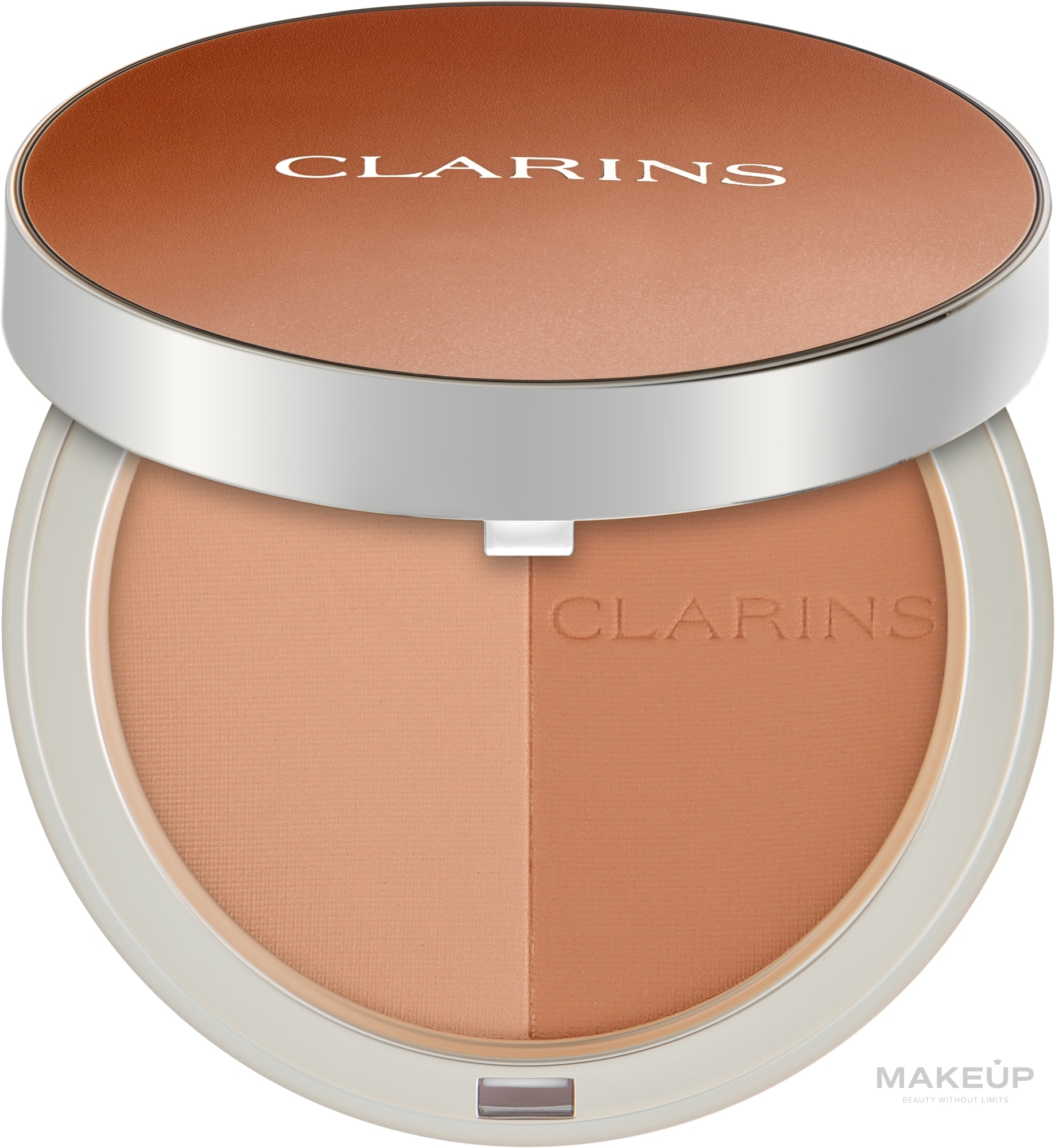 Компактна пудра для обличчя - Clarins Ever Bronze Compact Powder — фото 01