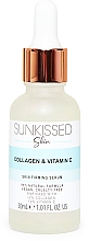 Духи, Парфюмерия, косметика Сыворотка для лица - Sunkissed Skin Collagen & Vitamin C Skin Firming Serum