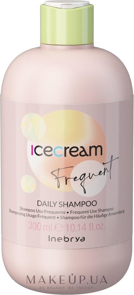 Шампунь для всех типов волос - Inebrya Frequent Ice Cream Daily Shampoo — фото 300ml