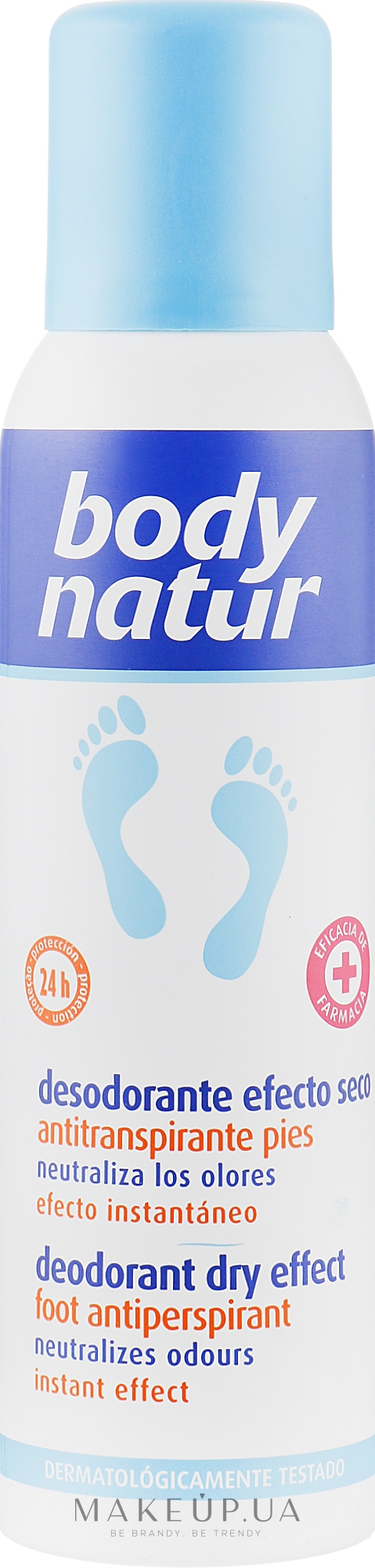 Дезодорант-антиперспирант для ног - Body Natur Anti-perspirant Deodoran — фото 150ml