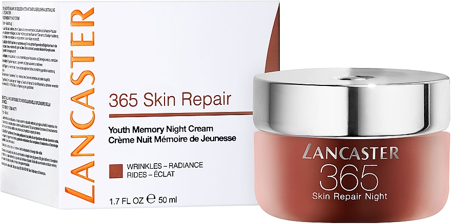 Ночной крем для лица - Lancaster 365 Skin Repair Youth Memory Night Cream — фото N3