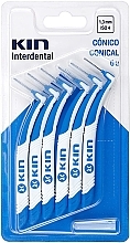 Міжзубні йоржики конічні 1.3 мм - Kin Interdental Conical Brush ISO 4 — фото N1