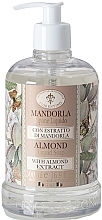 Рідке мило "Мигдаль" - Saponificio Artigianale Fiorentino Almond Liquid Soap — фото N1