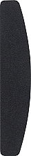 Парфумерія, косметика Змінні бафи для шліфування нігтів, півмісяць, 110 мм, 320 грит, чорні - ThePilochki
