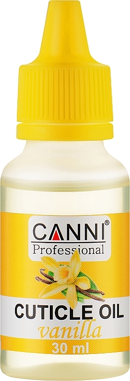 Масло для кутикулы "Ваниль" - Canni Cuticle Oil Vanil — фото N3