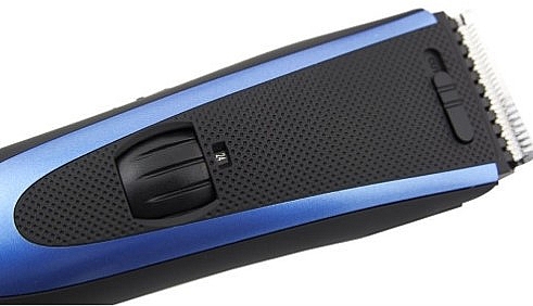 Машинка для стрижки волосся, чорна з блакитним - Esperanza EBC004 Hair Clippers Apollo Black-Blue — фото N2