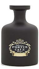 Парфумерія, косметика Пляшка для аромадифузора 2 л, чорна матова - Portus Cale Matt Black Glass Diffuser Bottle