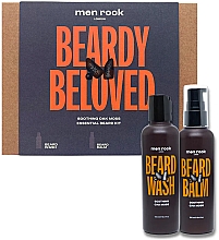 Парфумерія, косметика Набір - Men Rock Beard Duo Kit Oak Moss (beard/balm/100ml + beard/oil/100ml)