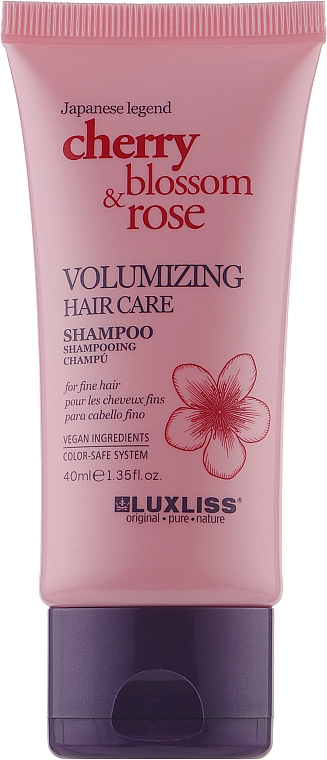 Шампунь для об'єму волосся - Luxliss Volumizing Hair Care Shampoo
