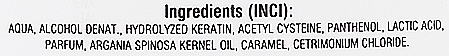Регенерирующий спрей для волос - Bione Cosmetics Keratin + Argan Oil Hair Regeneration With Panthenol — фото N3