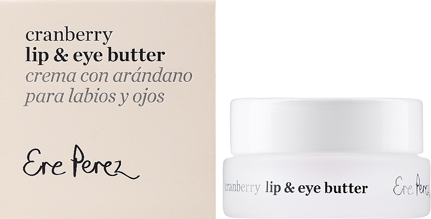 Олія для губ і очей - Ere Perez Cranberry Lip & Eye Butter — фото N1