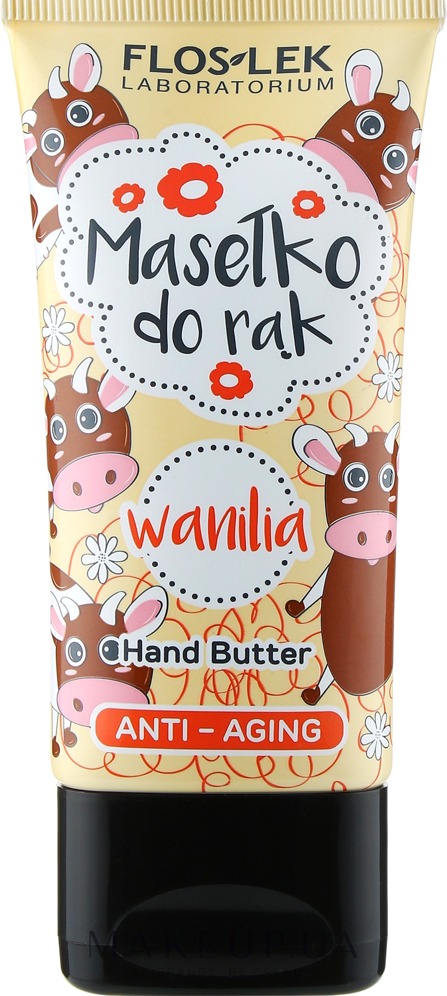 Антивозрастное масло для рук "Ваниль" - Floslek Anti-Aging Wanilia Hand Butter — фото 50ml