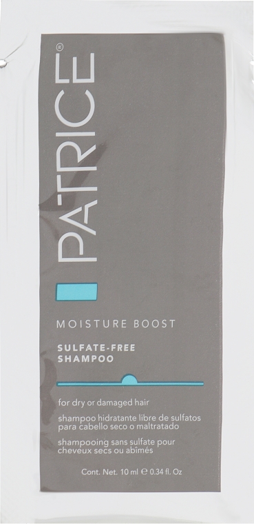 Увлажняющий шампунь для сухих и поврежденных волос - Patrice Beaute Moisture Boost Sulfate-Free Shampoo (пробник)