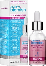 Відлущувальна сироватка для обличчя - Bye Bye Blemish Resurfacing AHA + BHA Peeling Serum — фото N1