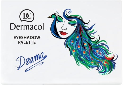 Палетка роскошных теней для век - Dermacol Luxury Eyeshadow Palette — фото N2
