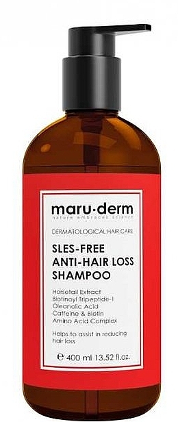 Шампунь проти випадіння волосся - Maruderm Cosmetics Sles-Free Anti-Hair Loss Shampoo — фото N1