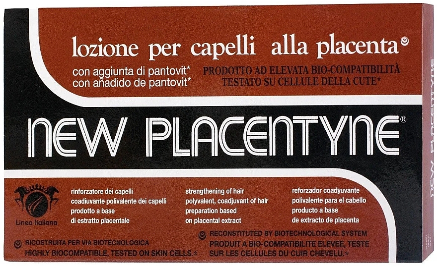 Лосьон против выпадения волос - Linea Italiana New Placentyne Lotion — фото N1
