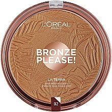 Бронзер для обличчя - L'Oréal Paris La Terra Joli Bronze Bronzer — фото N1
