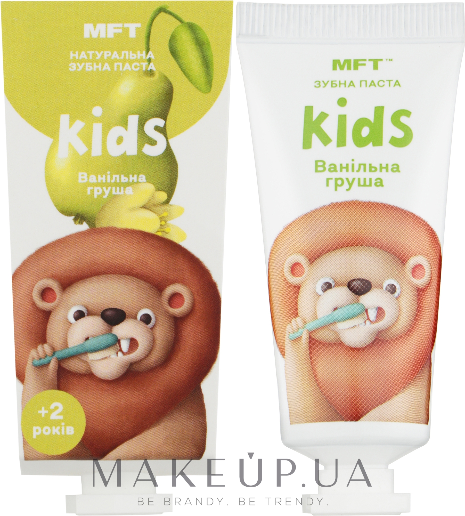 Зубна паста для дітей "Ванільна груша" - MFT — фото 25ml