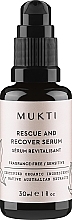 Духи, Парфюмерия, косметика Восстанавливающая сыворотка для лица - Mukti Organics Rescue and Recover Serum