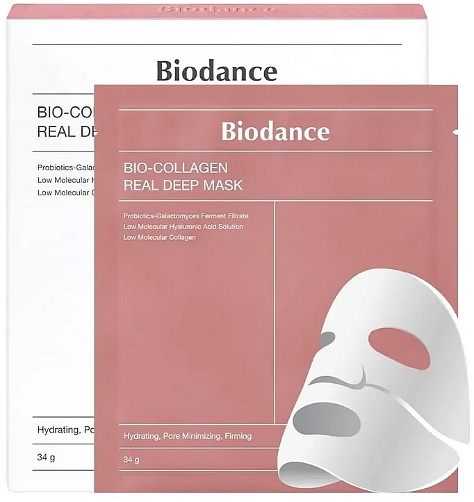 УЦЕНКА Гидрогелевая маска с коллагеном - Biodance Bio Collagen Real Deep Mask Sheet * — фото N1