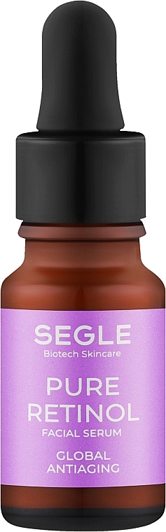 Антивікова нічна сироватка з ретинолом для обличчя - Segle Pure Retinol Serum — фото N1