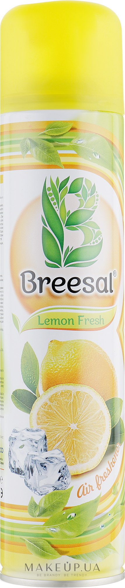 Освежитель воздуха "Лимонная свежесть" - Breesal Air Freshener Lemon Fresh — фото 300ml