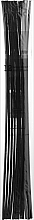 Запасні ротангові палички для дифузора, 25 см, чорні - Cereria Molla — фото N1