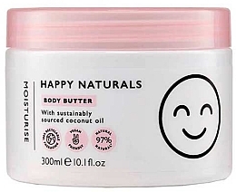 Парфумерія, косметика Зволожувальне масло для тіла - Happy Naturals Moisturising Body Butter