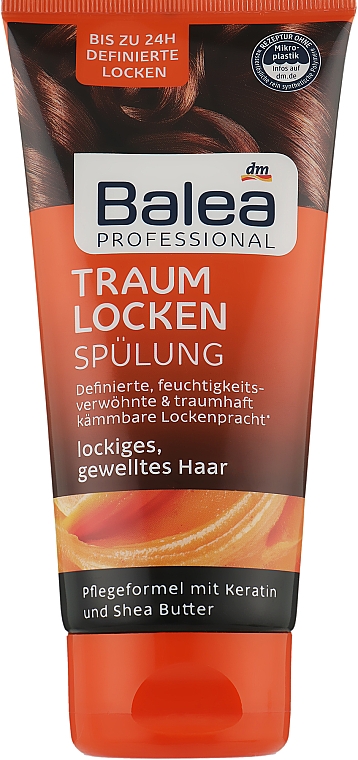 Профессиональный бальзам-ополаскиватель для волнистых волос - Balea Professional Traum Locken — фото N2