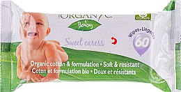 Парфумерія, косметика Вологі органічні серветки для дітей - Corman Organyc Baby Wipes