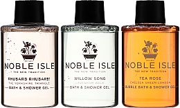 Noble Isle Fresh & Clean Bath & Shower Trio - Набір (sh/gel/3x75ml) — фото N2