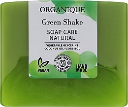 Натуральное питательное мыло - Organique Soap Care Natural Green Shake — фото N1