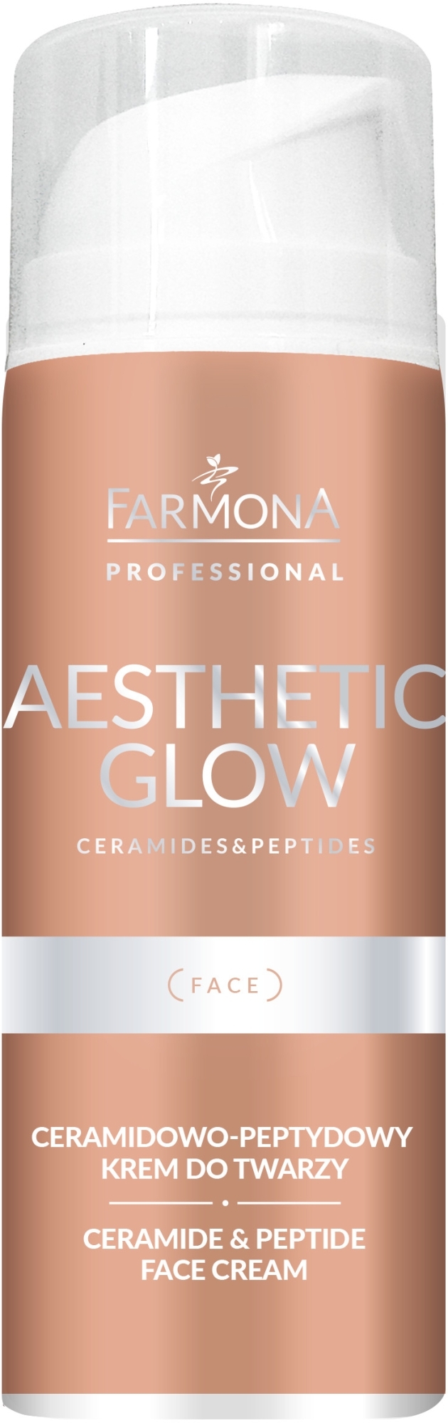 Керамідо-пептидний крем для обличчя - Farmona Professional Aesthetic Glow Ceramide & Peptide Face Cream — фото 150ml