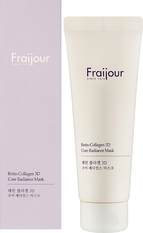 Укрепляющая ночная маска для лица с коллагеном и ретинолом - Fraijour Retin-Collagen 3D Core Radiance Mask — фото N2