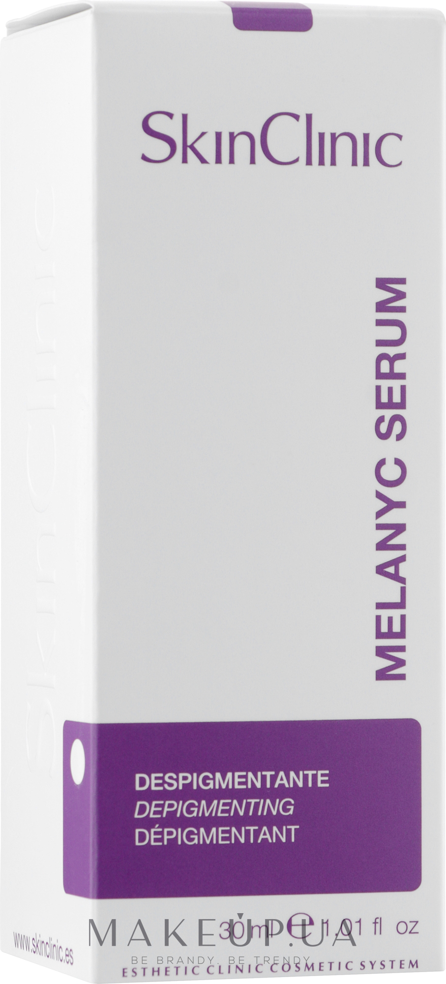 Осветляющая сыворотка для лица "Меланик" - SkinClinic Melanyc Serum  — фото 30ml