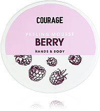 Пилинг-мусс для тела "Ягода" - Courage Hands&Body Berry Peeling Mousse  — фото N2