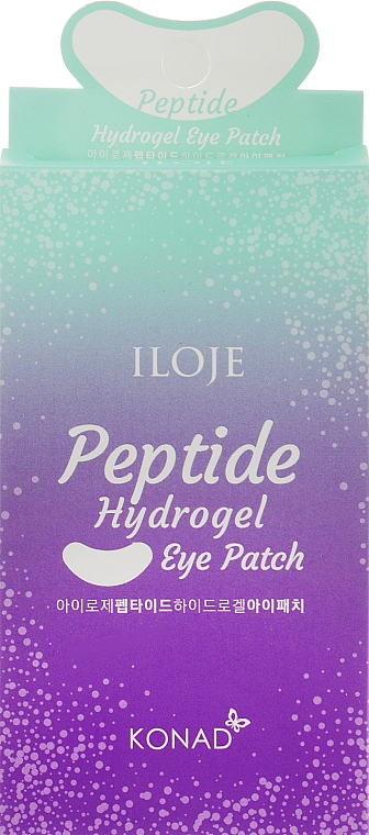 Гидрогелевые патчи под глаза с пептидами - Konad Iloje Peptide Hydrogel Eye Patch — фото N4