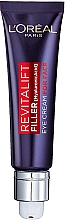 Антивозрастной крем для лица с гиалуроновой кислотой - L'Oreal Paris Revitalift Filler [+Hyaluronic Acid] Eye Cream For Face — фото N2