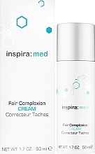 Освітлюючий крем з ліпоамінокислотами - Inspira:cosmetics Med Fair Complexion Cream — фото N2