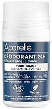 Духи, Парфюмерия, косметика Шариковый дезодорант - Acorelle Deodorant Roll On 24H Pour Homme For Men