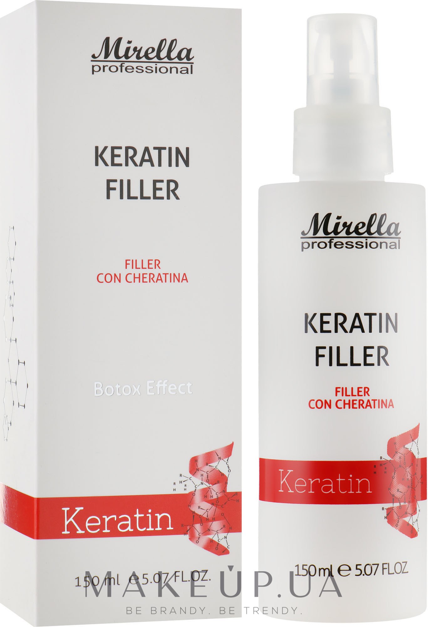 Кератиновый филлер с эффектом ботокса - Mirella Keratin Filer — фото 150ml