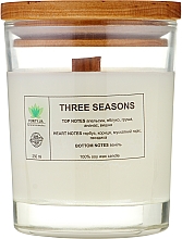 Аромасвічка "Three Seasons", у склянці - Purity Candle — фото N2