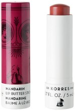 Духи, Парфюмерия, косметика Цветной бальзам для губ - Korres Mandarin Lip Butter Stick SPF15