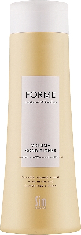 Кондиціонер для о'бєму волосся - Sim Sensitive Forme Volume Conditioner — фото N1