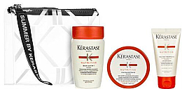 Духи, Парфюмерия, косметика Набор - Kerastase Nutritive For Dry Hair (sham/80ml + therm/50ml + mask/75ml) (мини)