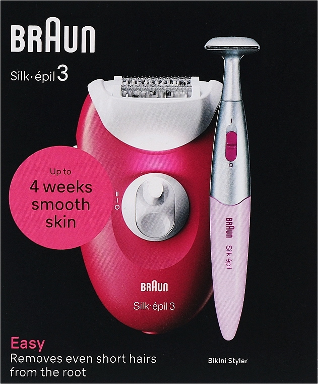 Епілятор - Braun Silk-Epil 3 SE 3-202 — фото N2