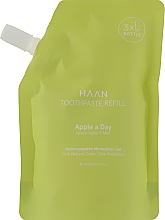 Зубна паста "Зелене яблуко та м'ята" - HAAN Apple A Day Green Apple & Mint Refill (змінний блок) — фото N1