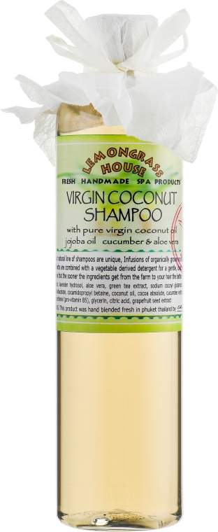 Шампунь "Вірджин кокос" - Lemongrass House Virgin Coconut Shampoo — фото N2