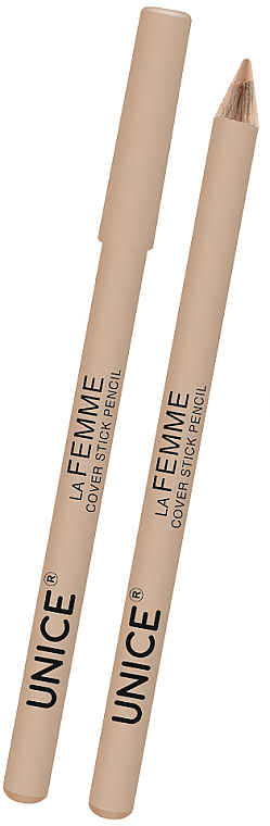 Маскирующий карандаш-стик для лица - Unice La Femme Cover Stick Pencil